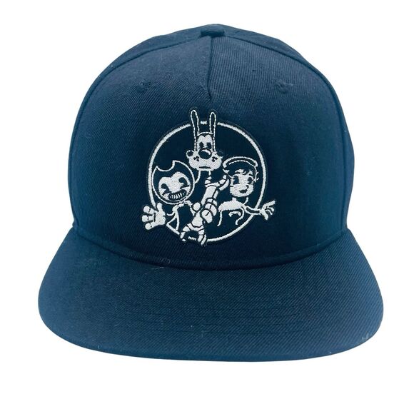 Bendy and The Ink Machine Black Snapback Hat Cap - Picture 1 of 6